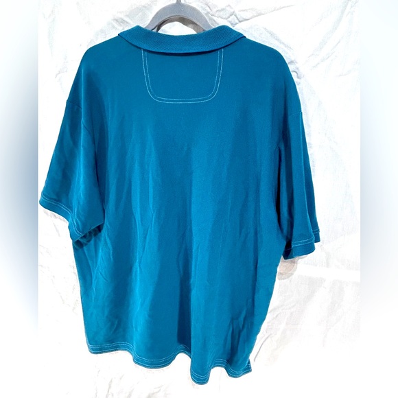 Tommy Bahama Island Zone Men’s Polo Marlin Blue Cruise Short Sleeve Size XL - Picture 10 of 12